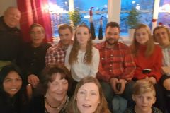 Bosse, Jörgen, Daniel, Emma, Daniel, Matilda, William
Pamela, Christina, Verone, Joel