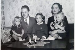 Christina Malmén, Sigurd Malmén, Inger Malmén, Karin Malmén och Arne Malmén (Jag)
